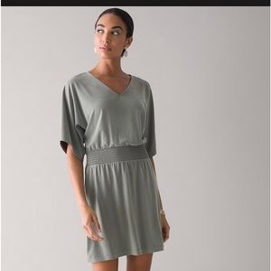 WHBM dress greenish color